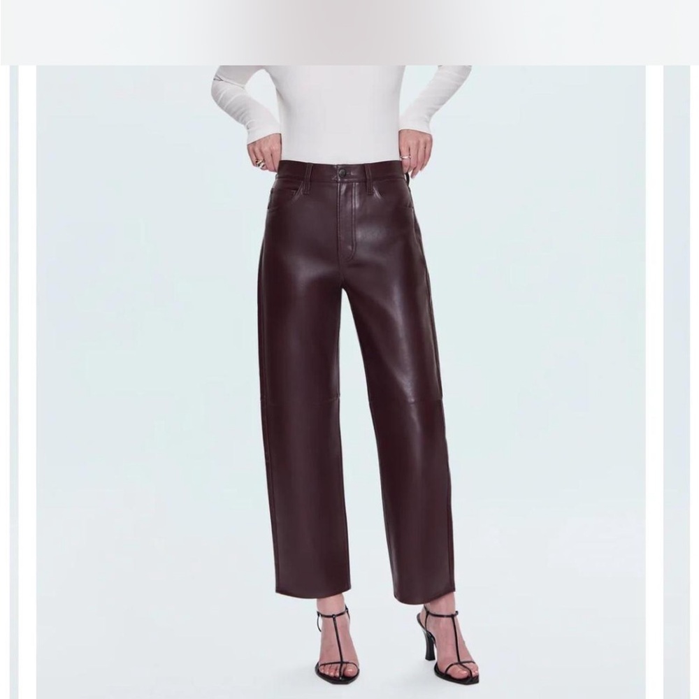 Pistola Chocolate Leather Pants